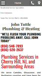 Mobile Screenshot of johntuttleplumbing.com